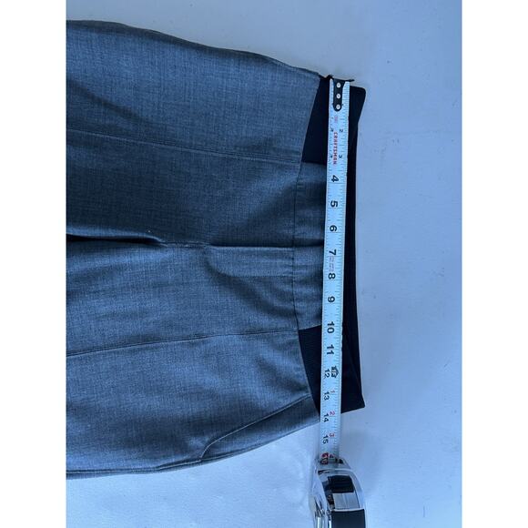 Athleta Wool Blend Work It City Pants Jogger Tapered Gray Size 4 Stretch Pockets - Picture 5 of 9